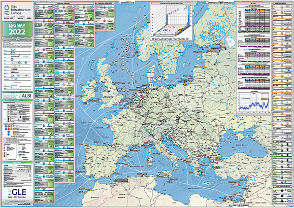 GIE LNG Map 2022